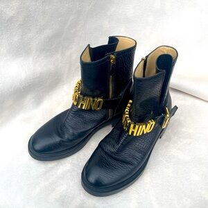 Mochino boots authentic
